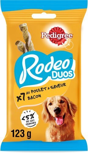 3593750 PEDIGREE Rodeo poulet et bacon 7pc – Image 1