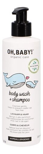 3620005 OH BABY Body Wash & Shampoo 250ml – Image 1