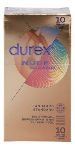3647111 DUREX Nude préservatifs 10pc – Image 1