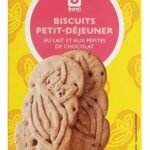 B biscuits petit déjeuner lait 8x50g