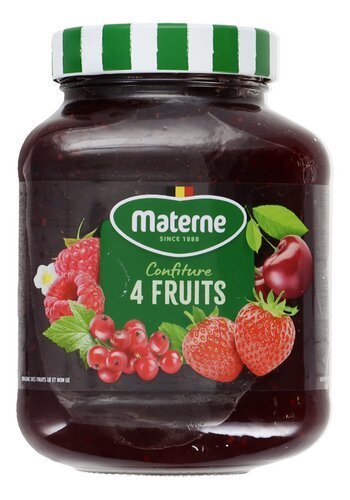 3763193 MATERNE confiture 4 fruits 720g – Image 1