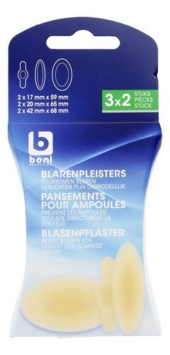 3769079 B pansements pour ampoules mix 6pc – Image 1
