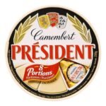PRÉSIDENT camembert 8 portions 250g