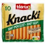 HERTA Knacki Poulet 10pc 350g