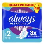 ALWAYS serv.hygiéniques long plus 48pc