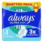 ALWAYS ser.hyg.normal+ quattro pack 56pc