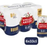 STELLA ARTOIS 0,0% Cold Grip blik 33cl