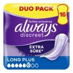 ALWAYS DISCREET Serviette Long Plus 16pc