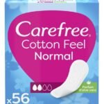 CAREFREE Cotton Feel Normal Aloe 56pc