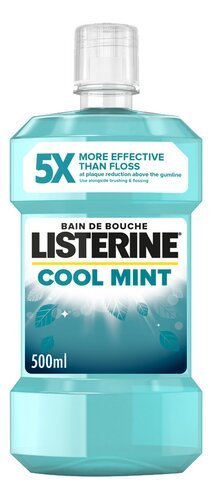 3867361 LISTERINE bain bouche coolmint 500ml - Image 1