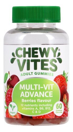 3878967 CHEWY VITES Adult Multivit Berries 60pc - Image 1