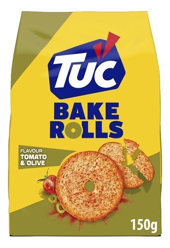 3880633 TUC bake rolls tomate&olive 150g - Image 1
