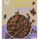 B crunchy muesli au chocolat 750g