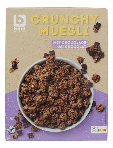 3885222 B crunchy muesli au chocolat 750g - Image 1