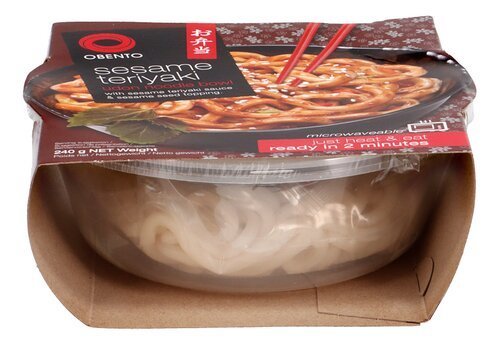 3888656 OBENTO Nouilles Sesame teriyaki 240g - Image 1