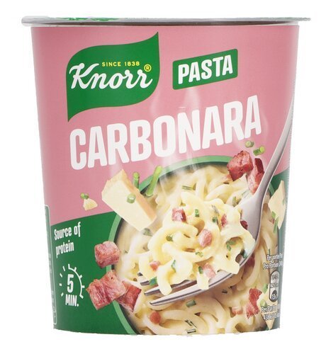 3899843 KNORR pasta pot carbonara 63g - Image 1