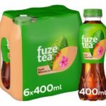 FUZE TEA Black Tea Peach-Hibiscus 40cl