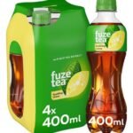 FUZE TEA Sparkling Black Tea Lemon 40cl