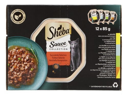 3916213 SHEBA sauce collection mix 12x85g - Image 1