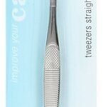 ZENNER pince à épiler droite argent