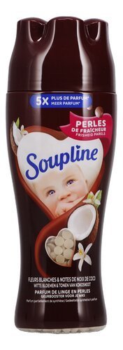 3918558 SOUPLINE perles fleurs blanc.&coco 225g - Image 1