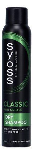 3920447 SYOSS shampoing sec anti-grease 200ml – Image 1
