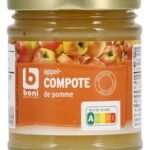 B compote pommes morceaux 190g