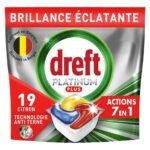 DREFT tabl.lave-vais.Platinum+citr. 19pc
