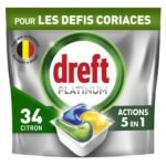 DREFT PLATINUM Tab.lave-vais.citron 34pc