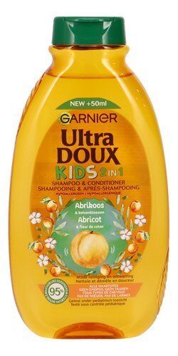 3932448 ULTRA DOUX sh.kids 2en1 abricots 300ml – Image 1