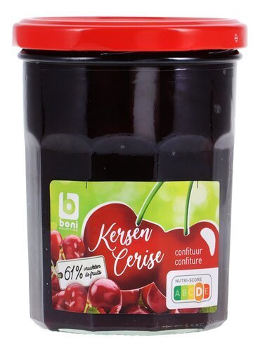 3933125 B confiture cerise 61% 450g - Image 1