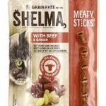 SHELMA Sticks boeuf-gingembre 15g