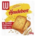 LU HEUDEBERT biscottes 6céréales 300g