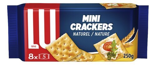 3942887 LU Mini Crackers Naturel 250g - Image 1