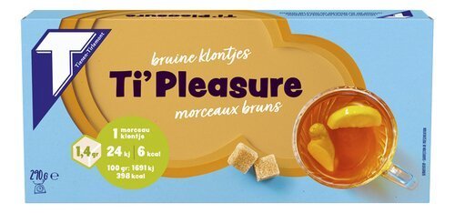 3943513 SUCRE TIRLEMONT TI'LIGHT brunes 290g - Image 1