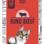 B boeuf en sauce chats adultes 415g