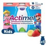 ACTIMEL banane fraise enfant 6x100g