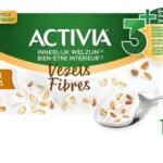 ACTIVIA yaourt fibres céréales 4x125g