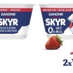 DANONE Skyr Fraise 2x145g