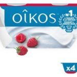 OIKOS yaourt entier framb. 4x115g