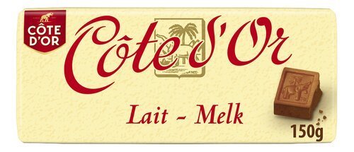 3951021 CÔTE D'OR chocolat au lait 150g – Image 1