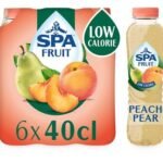 SPA FRUIT Non-pétill. Pêche-Poire 40cl