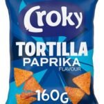 CROKY Tortilla chips Paprika 160g