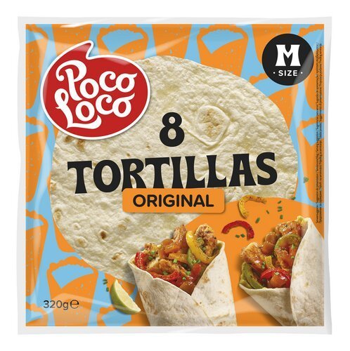 3963416 POCO LOCO tortillas mexicaines 8pc 320g - Image 1