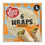 POCO LOCO wraps mexicains 6pc 370g