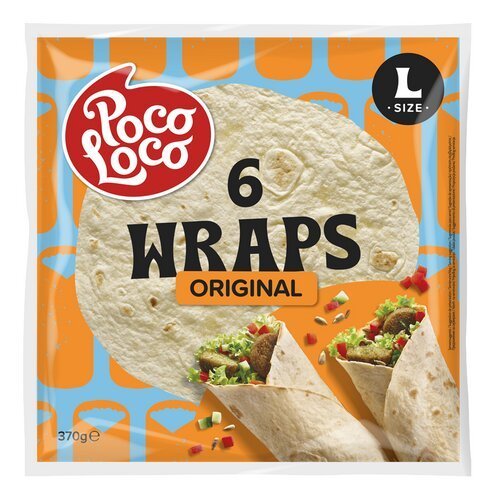 3963417 POCO LOCO wraps mexicains 6pc 370g - Image 1