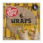 POCO LOCO wraps blé complet 370g