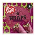 POCO LOCO wrap veg.bette.rouge 25cm 370g