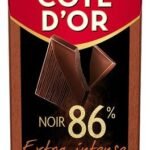 CÔTE D'OR noir brut 86% 100g