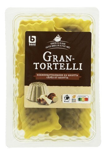 3987563 B Grantortelli cèpes&ricotta 250g - Image 1